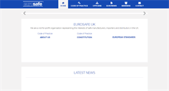 Desktop Screenshot of eurosafeuk.org