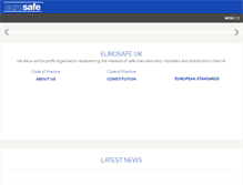 Tablet Screenshot of eurosafeuk.org